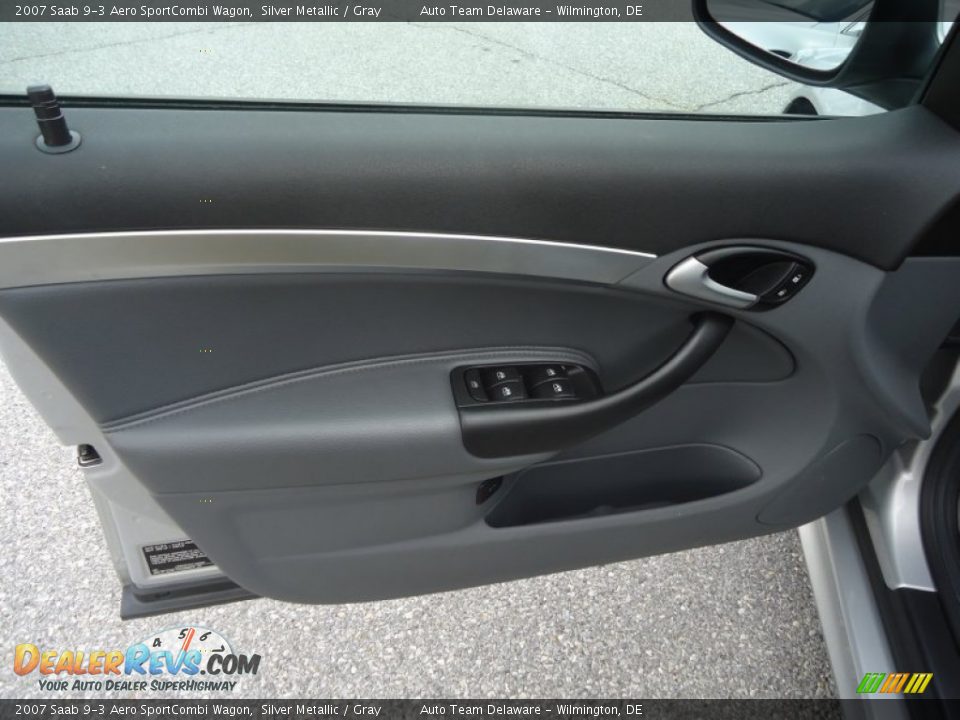 Door Panel of 2007 Saab 9-3 Aero SportCombi Wagon Photo #18