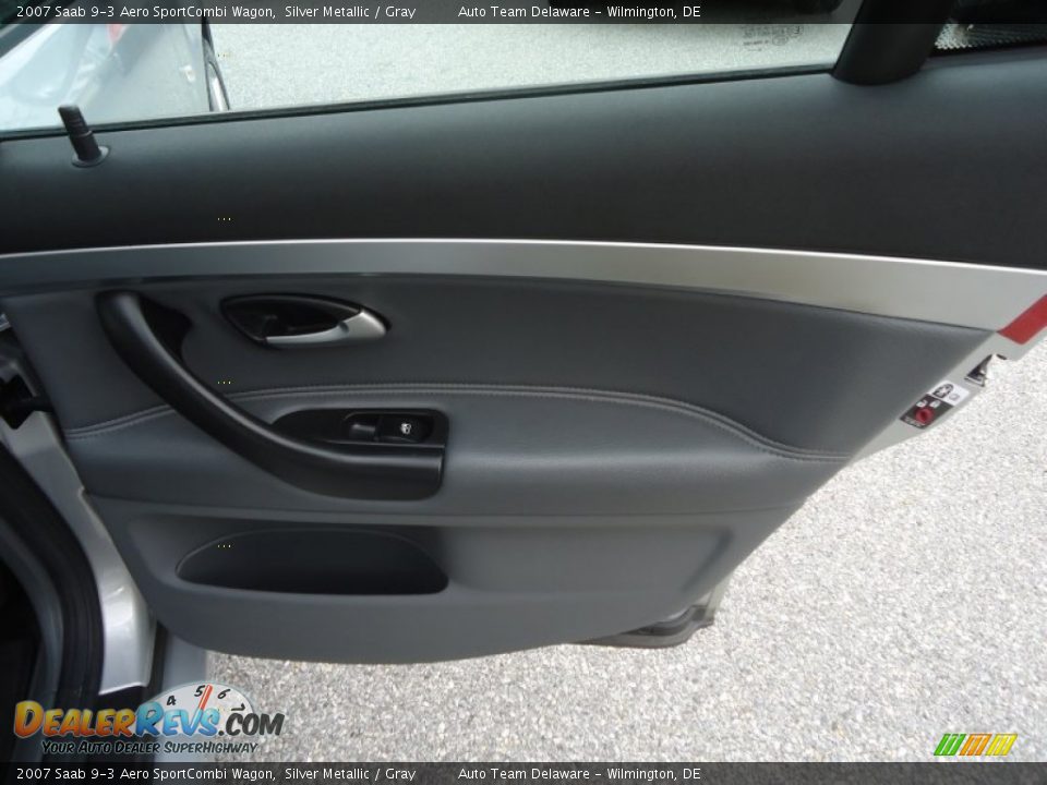 Door Panel of 2007 Saab 9-3 Aero SportCombi Wagon Photo #20