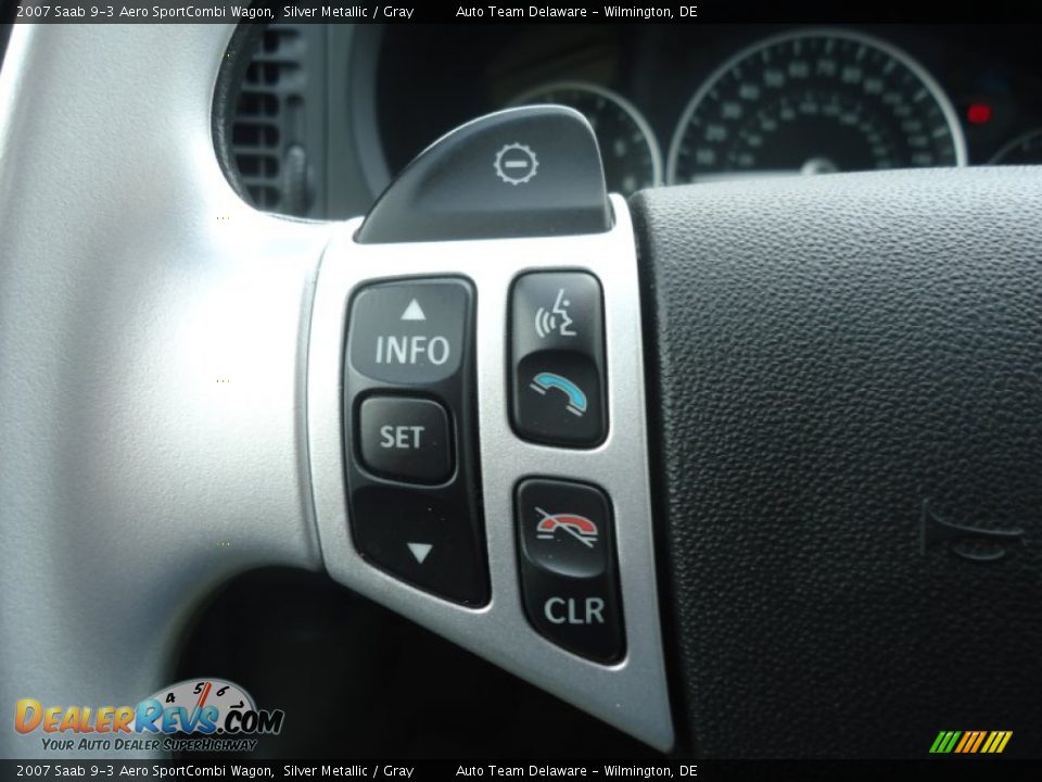Controls of 2007 Saab 9-3 Aero SportCombi Wagon Photo #24