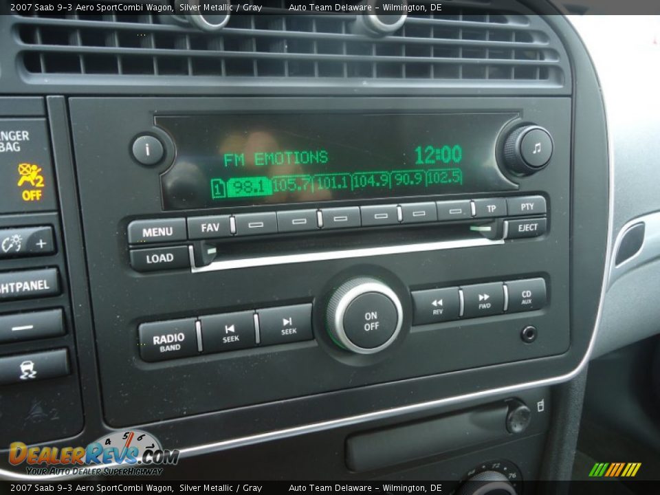 Audio System of 2007 Saab 9-3 Aero SportCombi Wagon Photo #26