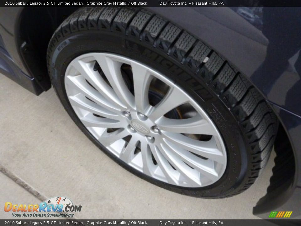 2010 Subaru Legacy 2.5 GT Limited Sedan Wheel Photo #8