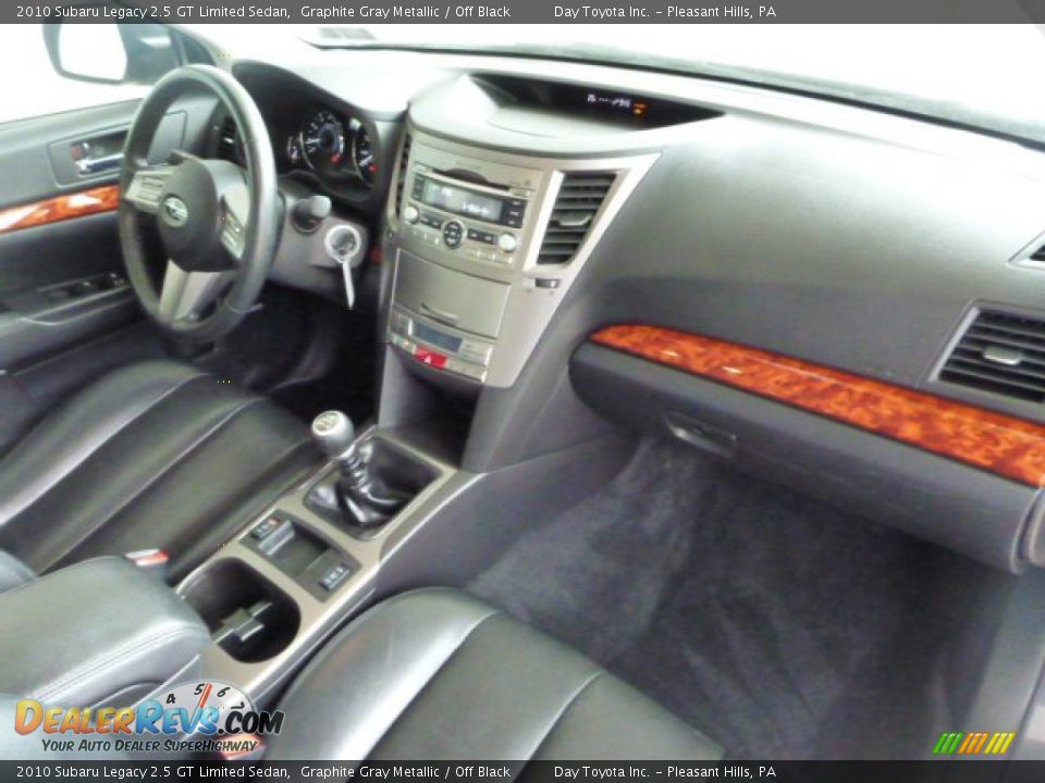 Dashboard of 2010 Subaru Legacy 2.5 GT Limited Sedan Photo #10