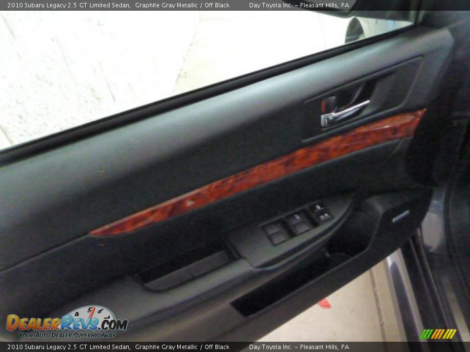 2010 Subaru Legacy 2.5 GT Limited Sedan Graphite Gray Metallic / Off Black Photo #16