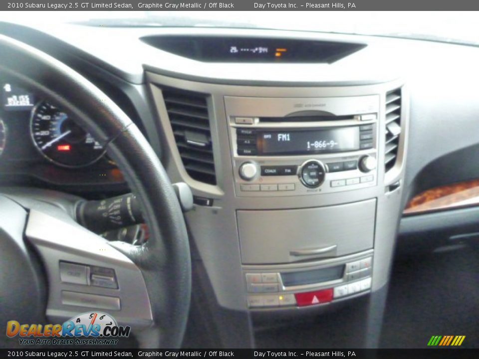 2010 Subaru Legacy 2.5 GT Limited Sedan Graphite Gray Metallic / Off Black Photo #18