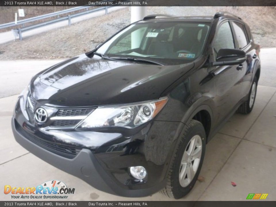 2013 Toyota RAV4 XLE AWD Black / Black Photo #5