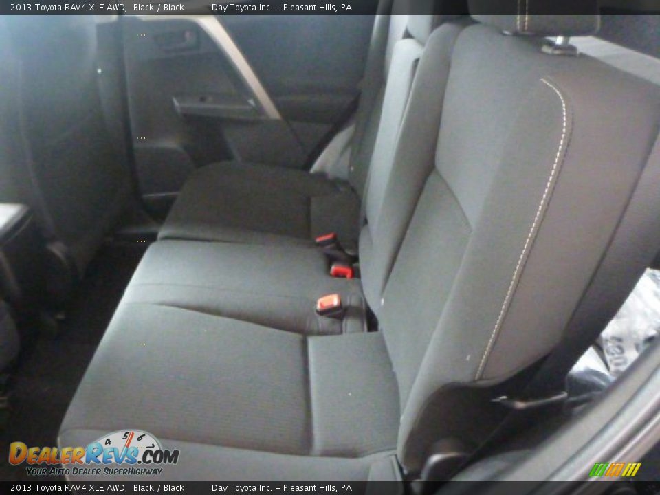 2013 Toyota RAV4 XLE AWD Black / Black Photo #7