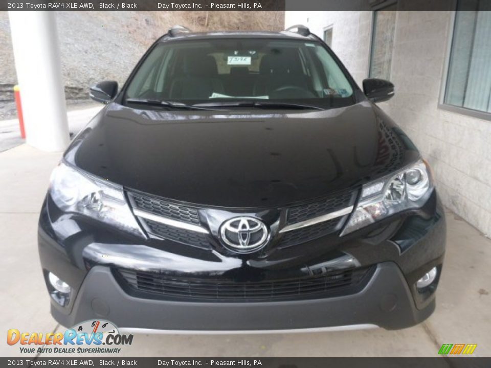 2013 Toyota RAV4 XLE AWD Black / Black Photo #10