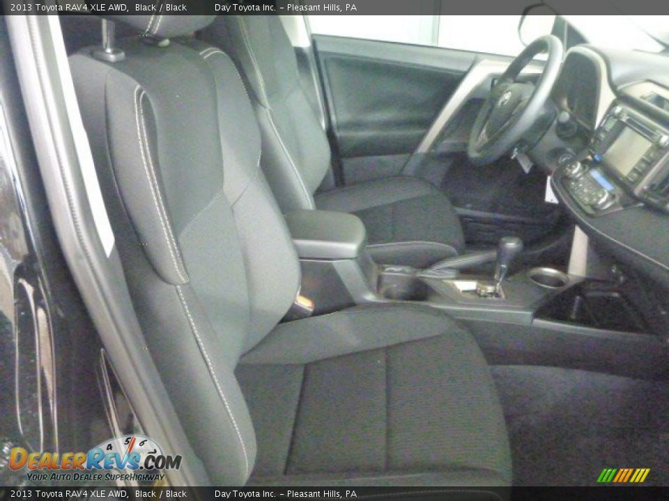 2013 Toyota RAV4 XLE AWD Black / Black Photo #13