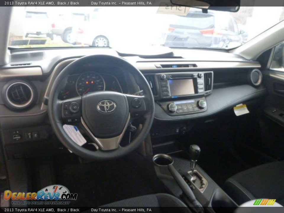 2013 Toyota RAV4 XLE AWD Black / Black Photo #17