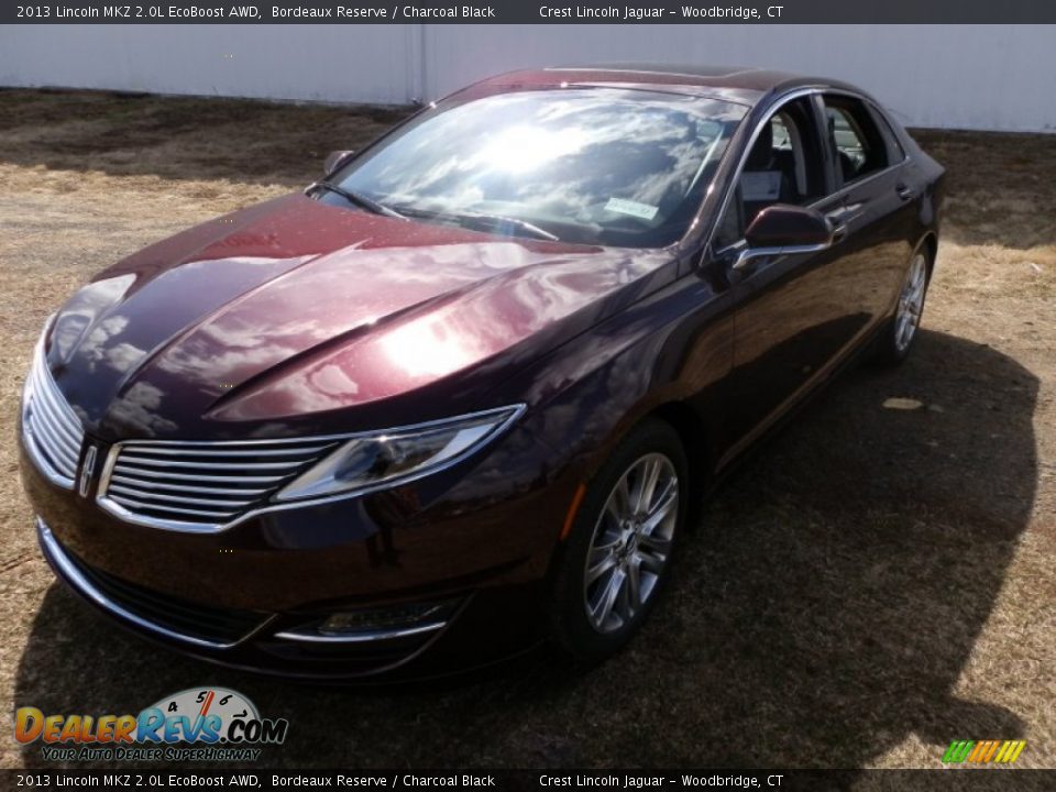 2013 Lincoln MKZ 2.0L EcoBoost AWD Bordeaux Reserve / Charcoal Black Photo #1