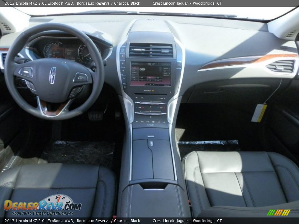 Dashboard of 2013 Lincoln MKZ 2.0L EcoBoost AWD Photo #7