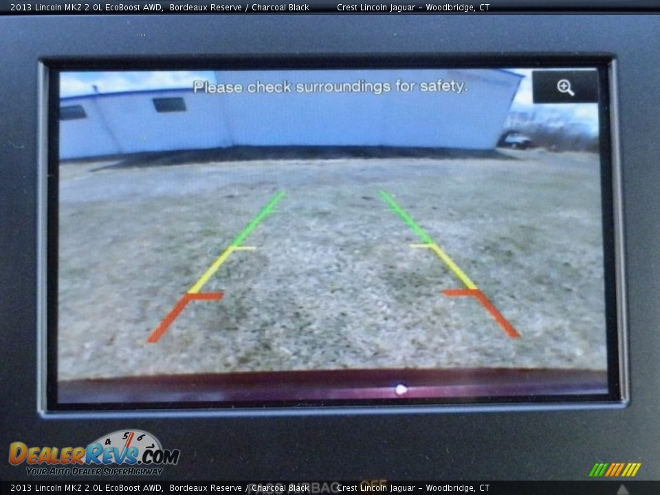 2013 Lincoln MKZ 2.0L EcoBoost AWD Bordeaux Reserve / Charcoal Black Photo #8