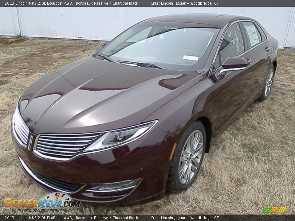 Front 3/4 View of 2013 Lincoln MKZ 2.0L EcoBoost AWD Photo #10