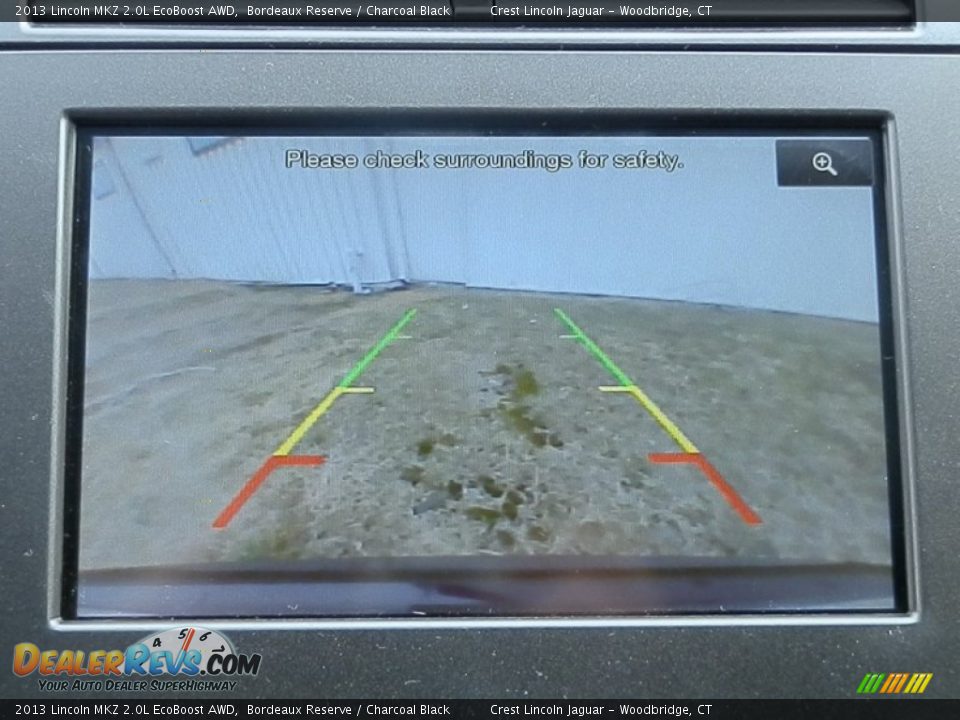 2013 Lincoln MKZ 2.0L EcoBoost AWD Bordeaux Reserve / Charcoal Black Photo #12