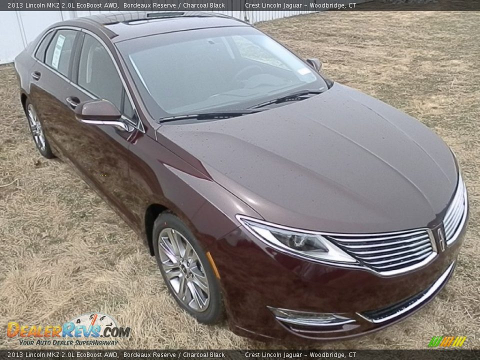 Front 3/4 View of 2013 Lincoln MKZ 2.0L EcoBoost AWD Photo #14