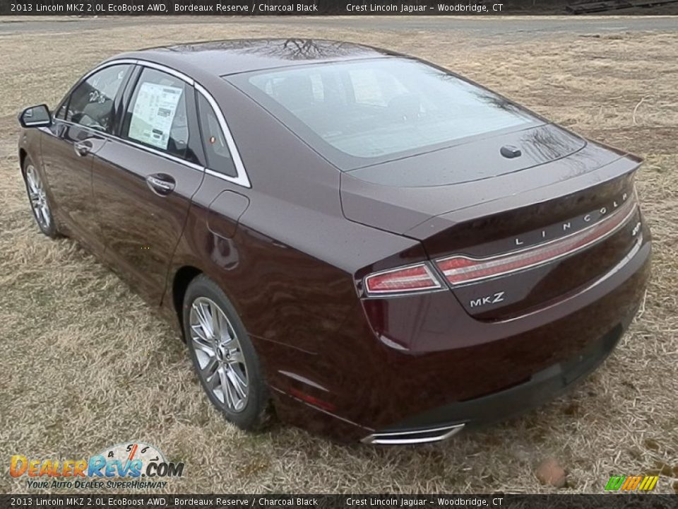 2013 Lincoln MKZ 2.0L EcoBoost AWD Bordeaux Reserve / Charcoal Black Photo #17