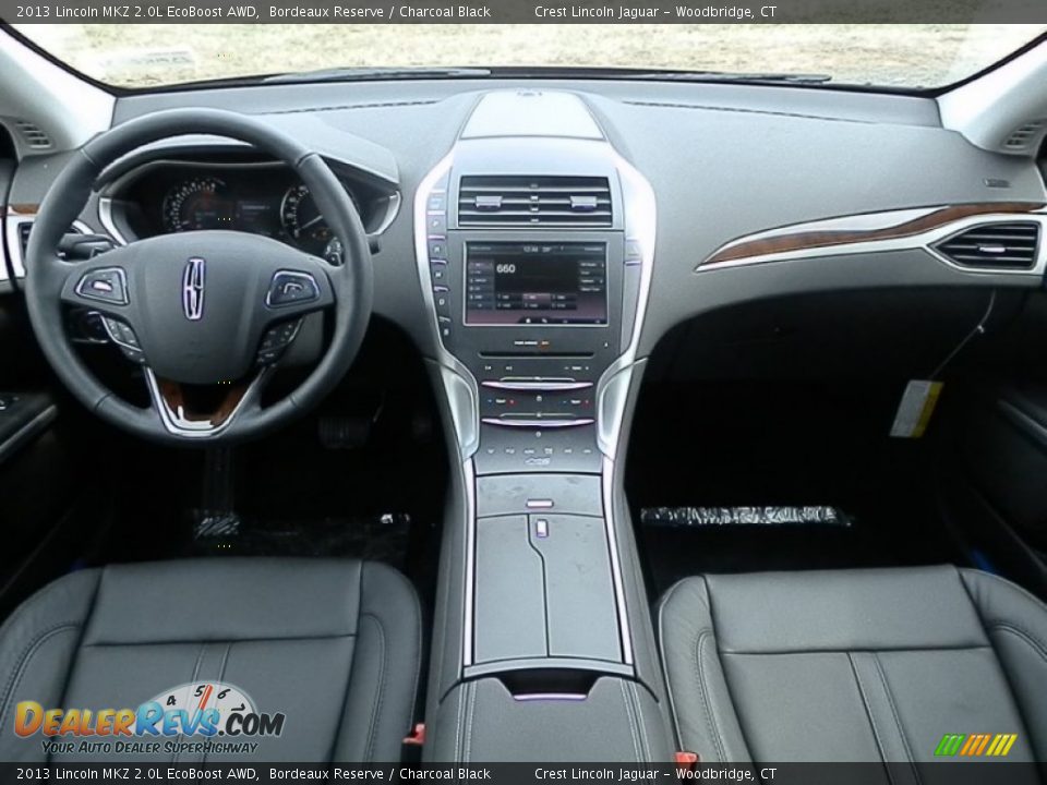 Dashboard of 2013 Lincoln MKZ 2.0L EcoBoost AWD Photo #18