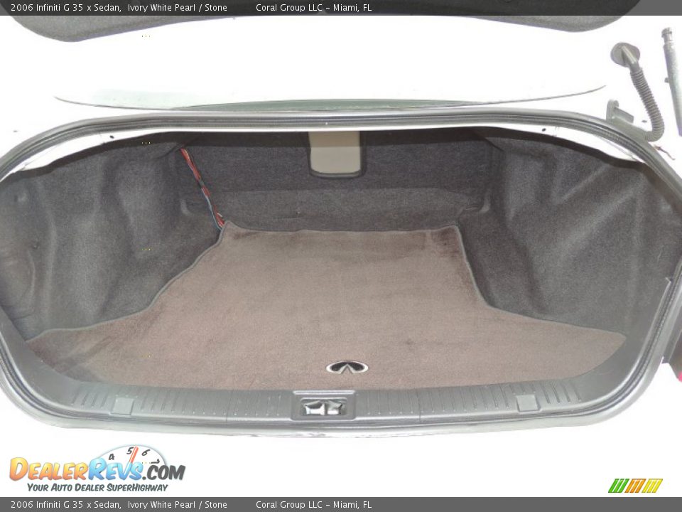 2006 Infiniti G 35 x Sedan Trunk Photo #23