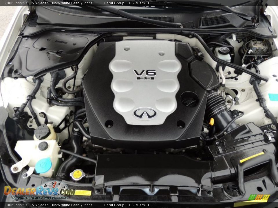 2006 Infiniti G 35 x Sedan 3.5 Liter DOHC 24-Valve VVT V6 Engine Photo #24