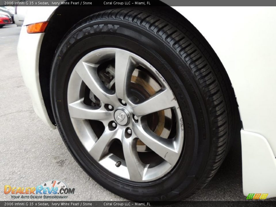 2006 Infiniti G 35 x Sedan Wheel Photo #25