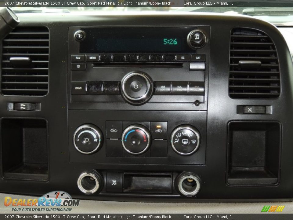 2007 Chevrolet Silverado 1500 LT Crew Cab Sport Red Metallic / Light Titanium/Ebony Black Photo #16