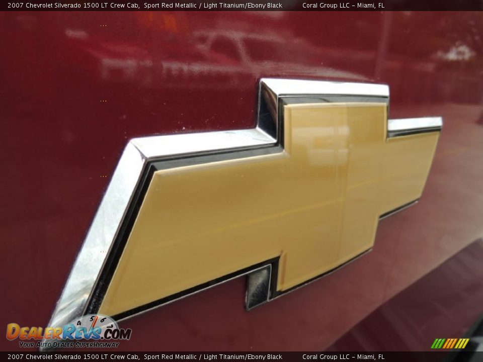 2007 Chevrolet Silverado 1500 LT Crew Cab Sport Red Metallic / Light Titanium/Ebony Black Photo #17