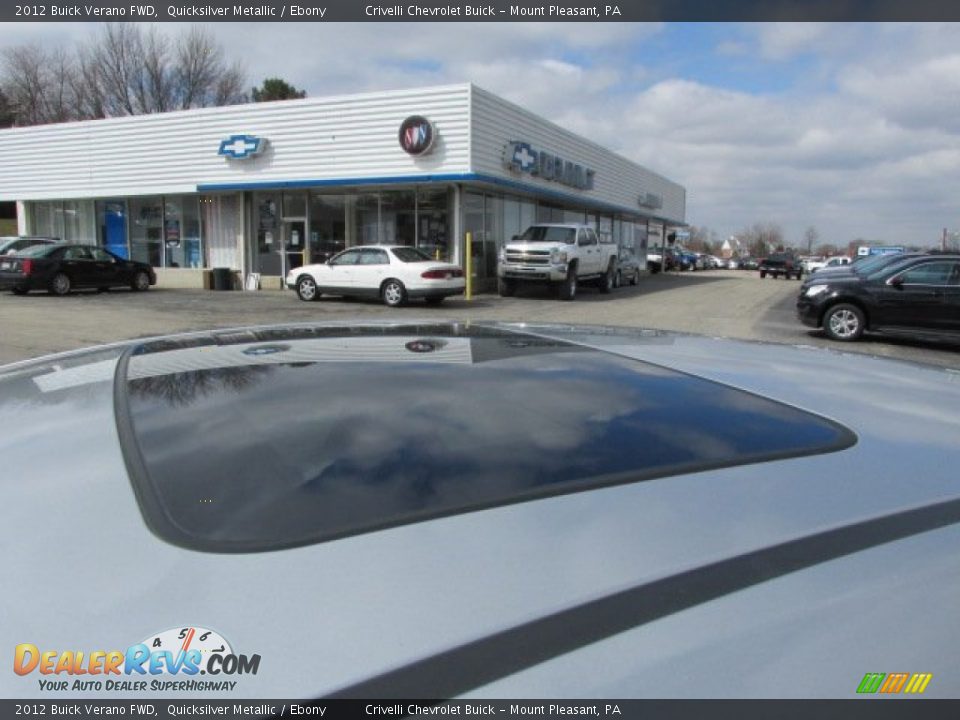 2012 Buick Verano FWD Quicksilver Metallic / Ebony Photo #3