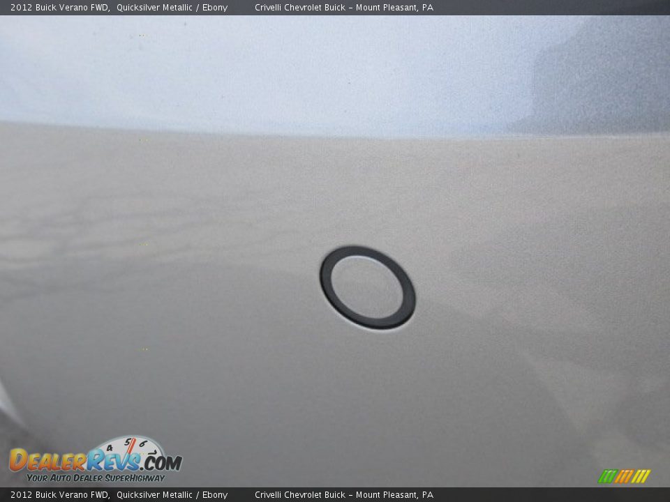 2012 Buick Verano FWD Quicksilver Metallic / Ebony Photo #6