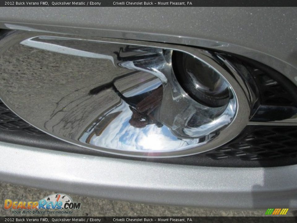 2012 Buick Verano FWD Quicksilver Metallic / Ebony Photo #12