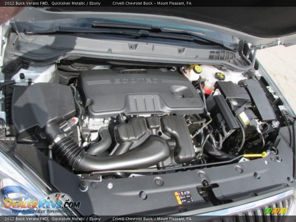 2012 Buick Verano FWD Quicksilver Metallic / Ebony Photo #13