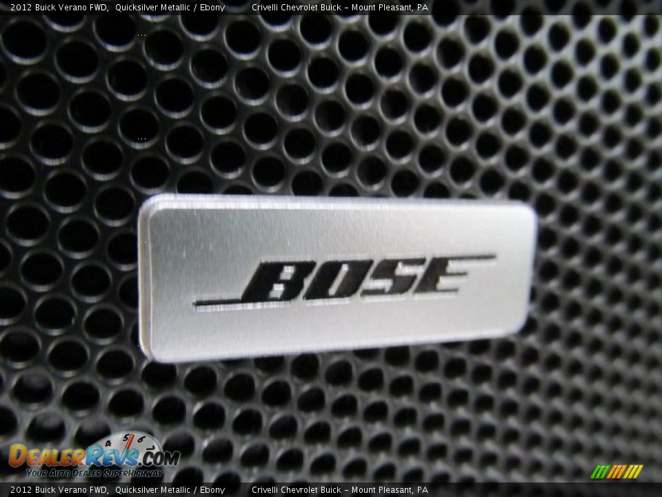 2012 Buick Verano FWD Quicksilver Metallic / Ebony Photo #16