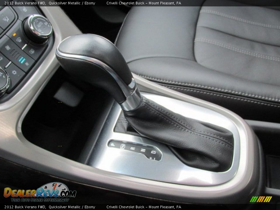 2012 Buick Verano FWD Quicksilver Metallic / Ebony Photo #21