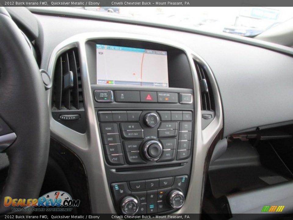 2012 Buick Verano FWD Quicksilver Metallic / Ebony Photo #23