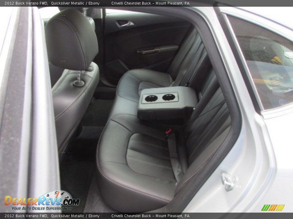 2012 Buick Verano FWD Quicksilver Metallic / Ebony Photo #29