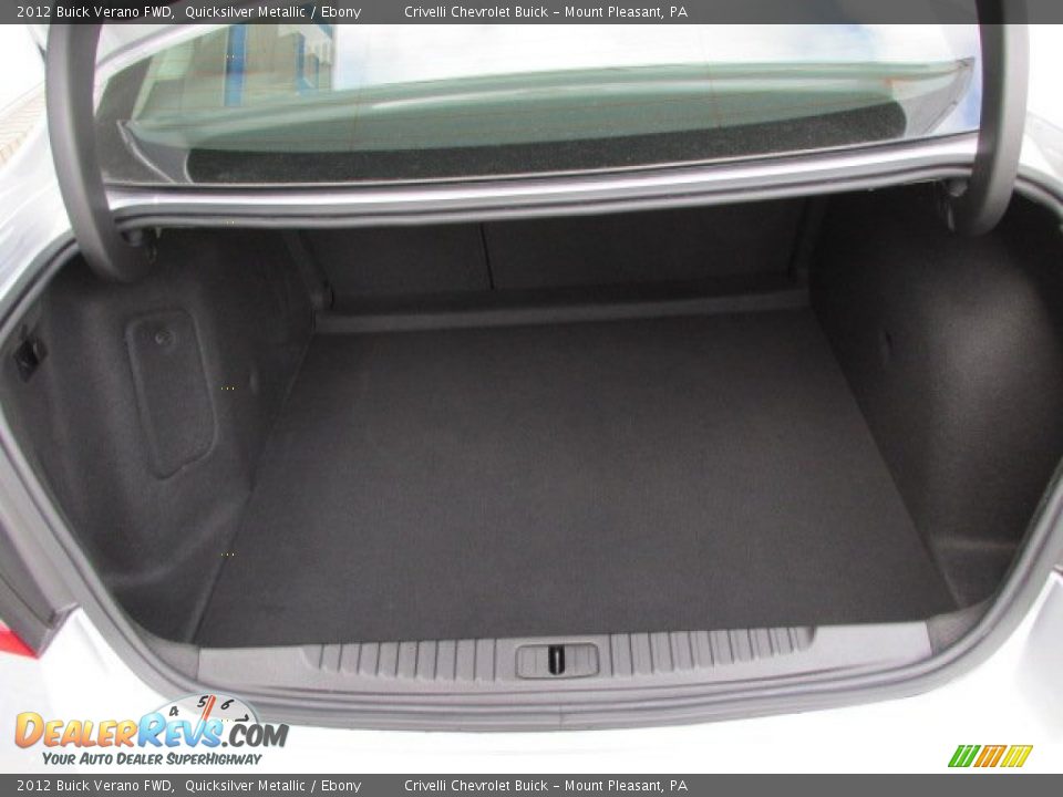 2012 Buick Verano FWD Quicksilver Metallic / Ebony Photo #30