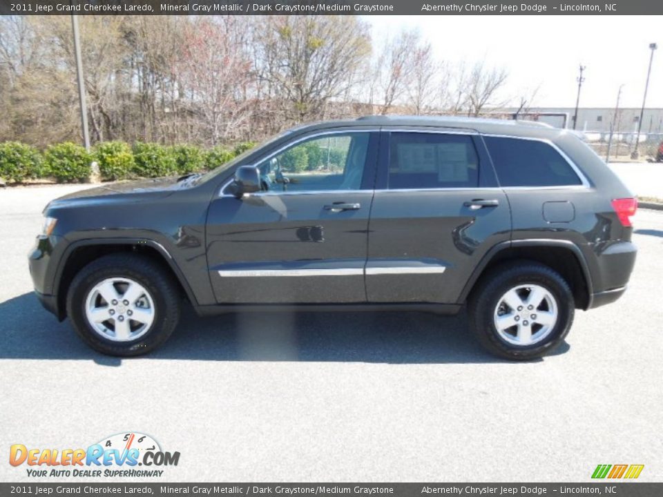 2011 Jeep Grand Cherokee Laredo Mineral Gray Metallic / Dark Graystone/Medium Graystone Photo #3