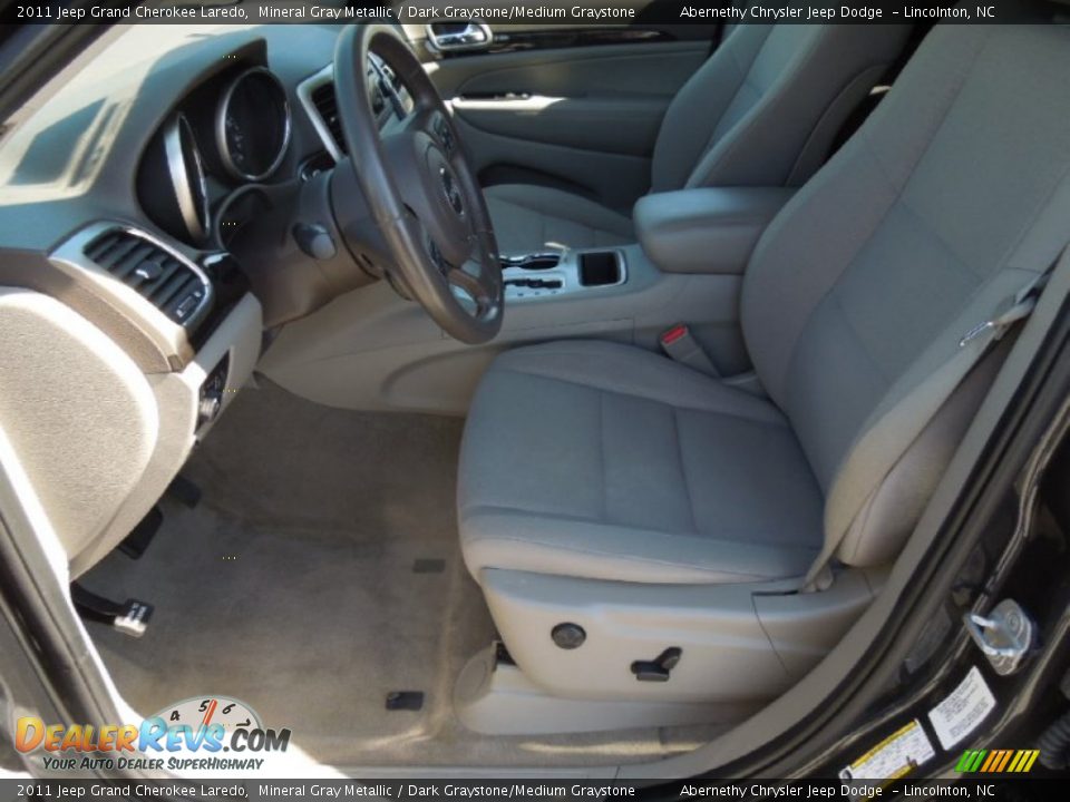 2011 Jeep Grand Cherokee Laredo Mineral Gray Metallic / Dark Graystone/Medium Graystone Photo #8