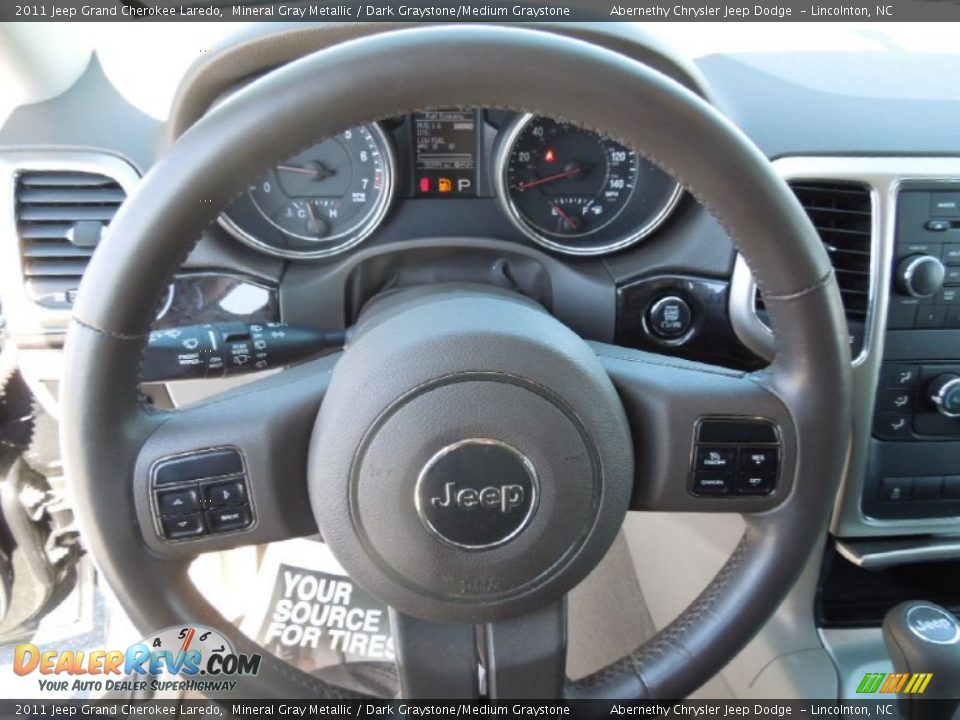 2011 Jeep Grand Cherokee Laredo Mineral Gray Metallic / Dark Graystone/Medium Graystone Photo #15