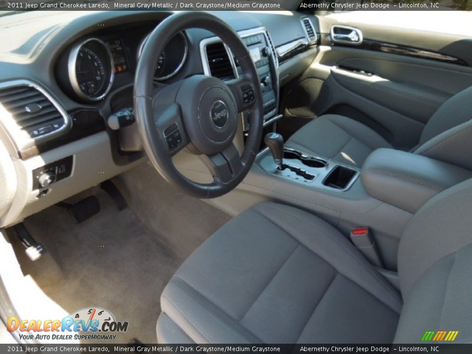 2011 Jeep Grand Cherokee Laredo Mineral Gray Metallic / Dark Graystone/Medium Graystone Photo #24