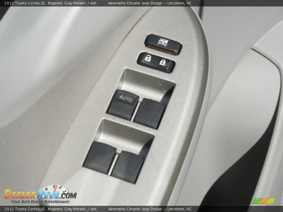 2012 Toyota Corolla LE Magnetic Gray Metallic / Ash Photo #9