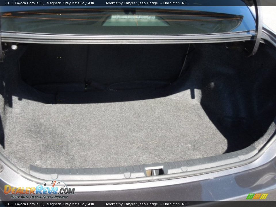 2012 Toyota Corolla LE Magnetic Gray Metallic / Ash Photo #16