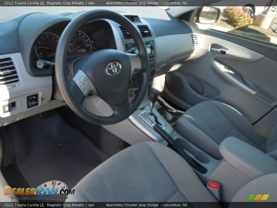 Ash Interior - 2012 Toyota Corolla LE Photo #21