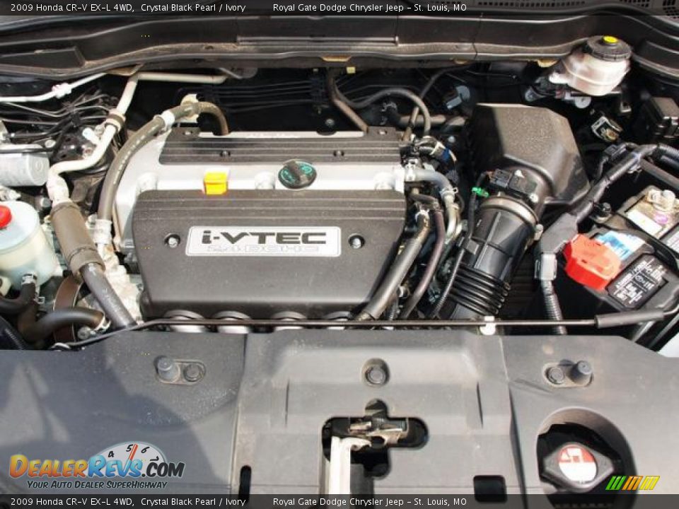 2009 Honda CR-V EX-L 4WD 2.4 Liter DOHC 16-Valve i-VTEC 4 Cylinder Engine Photo #7
