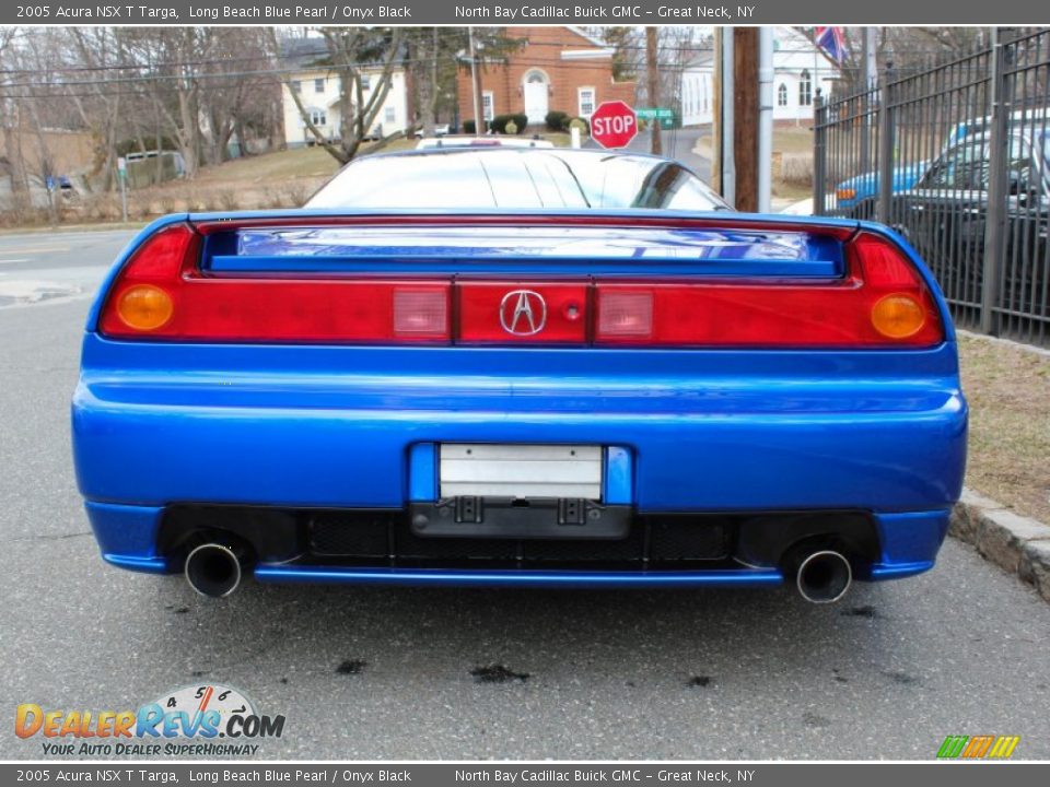 2005 Acura NSX T Targa Long Beach Blue Pearl / Onyx Black Photo #5