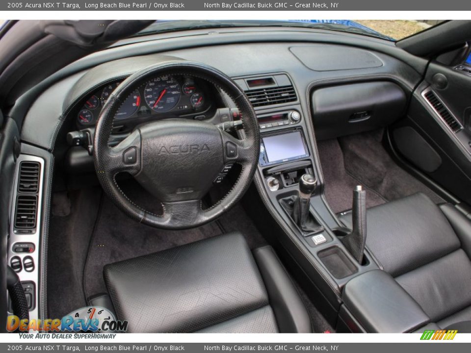 Onyx Black Interior - 2005 Acura NSX T Targa Photo #14