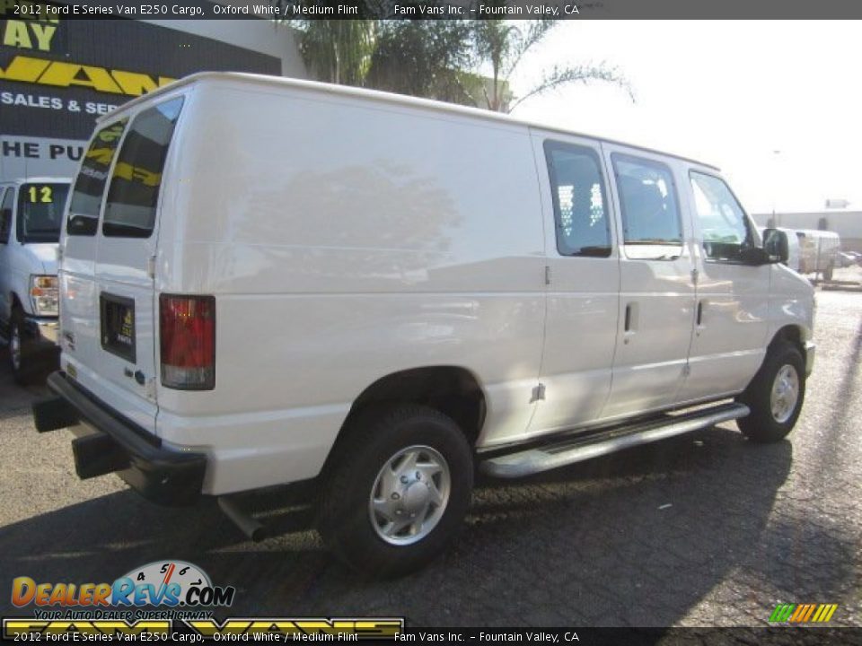 2012 Ford E Series Van E250 Cargo Oxford White / Medium Flint Photo #6