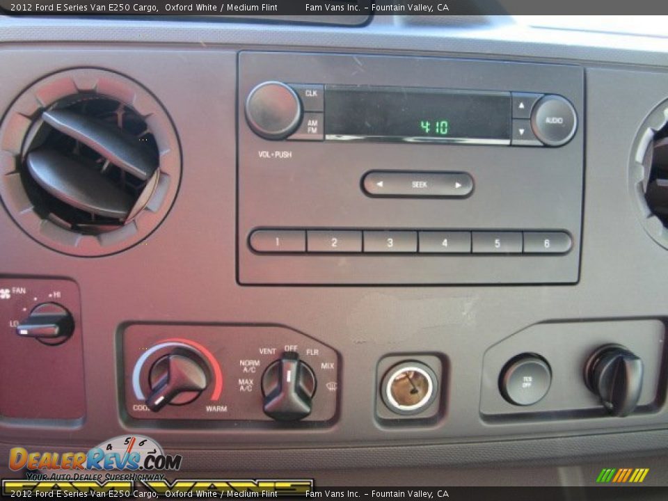 2012 Ford E Series Van E250 Cargo Oxford White / Medium Flint Photo #10