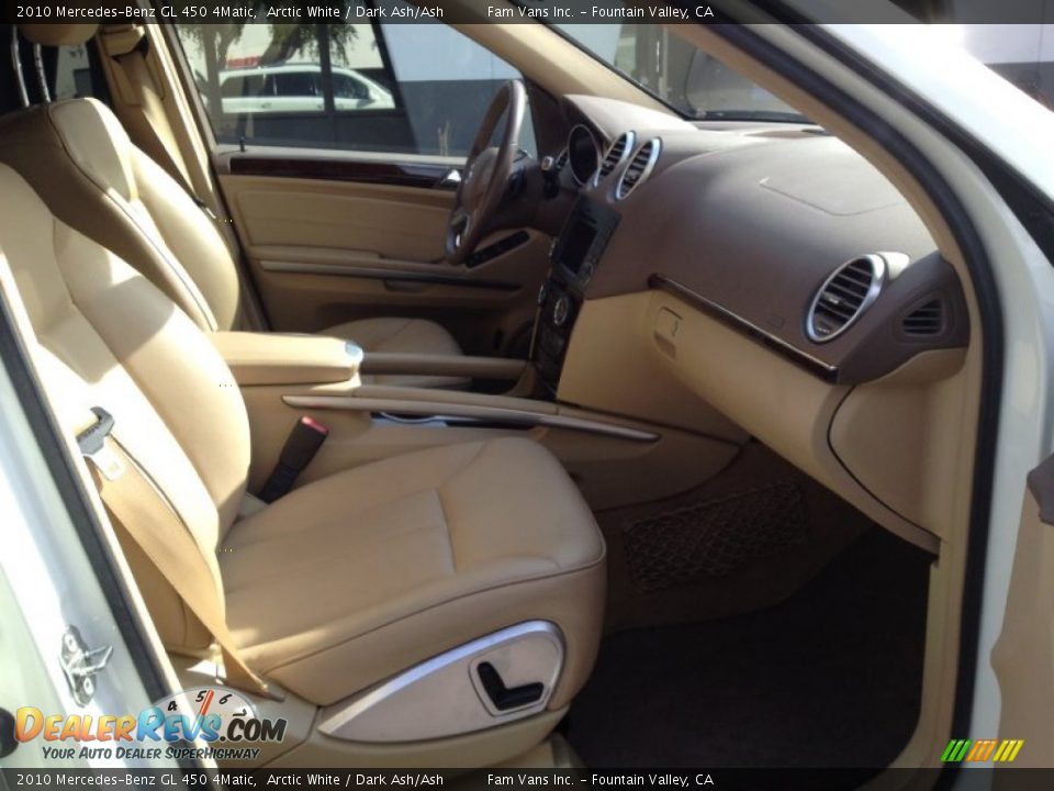 2010 Mercedes-Benz GL 450 4Matic Arctic White / Dark Ash/Ash Photo #6