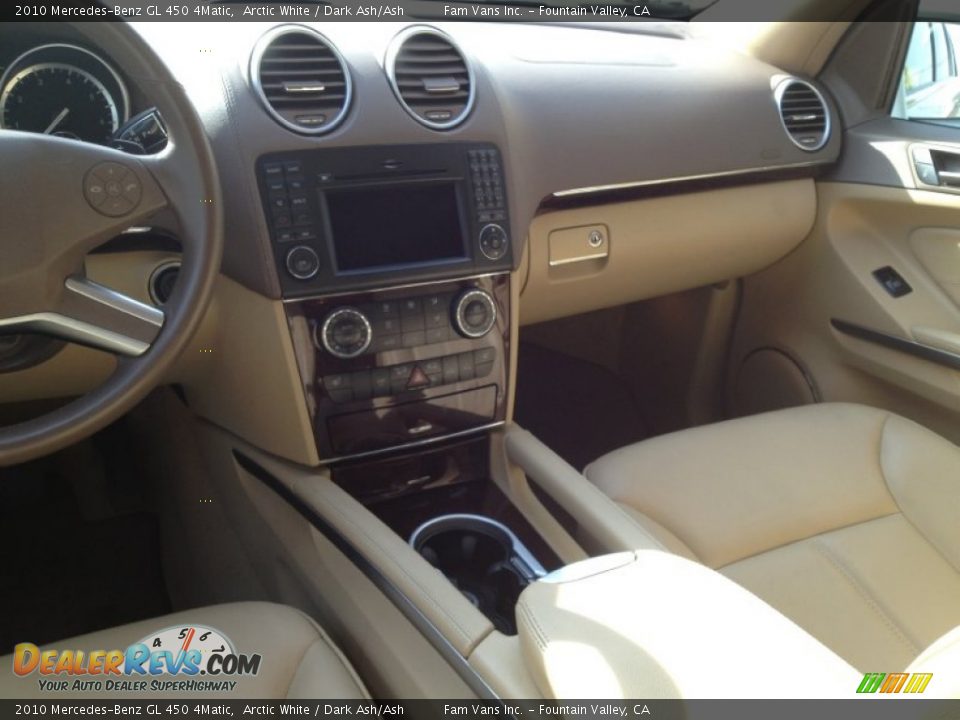 2010 Mercedes-Benz GL 450 4Matic Arctic White / Dark Ash/Ash Photo #7