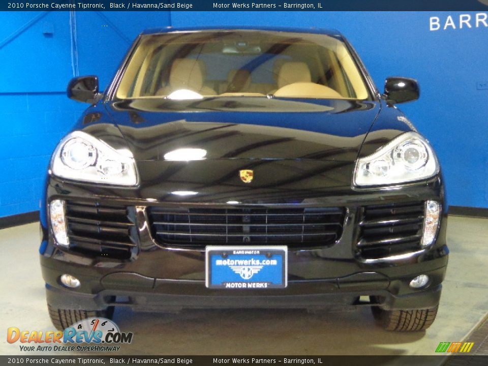 2010 Porsche Cayenne Tiptronic Black / Havanna/Sand Beige Photo #2